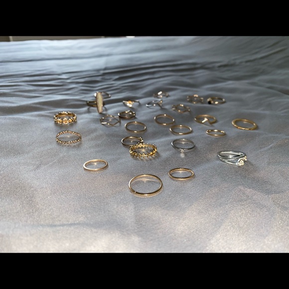 Silver and gold plated rings *FREE w/purchase!!!* - Picture 3 of 4